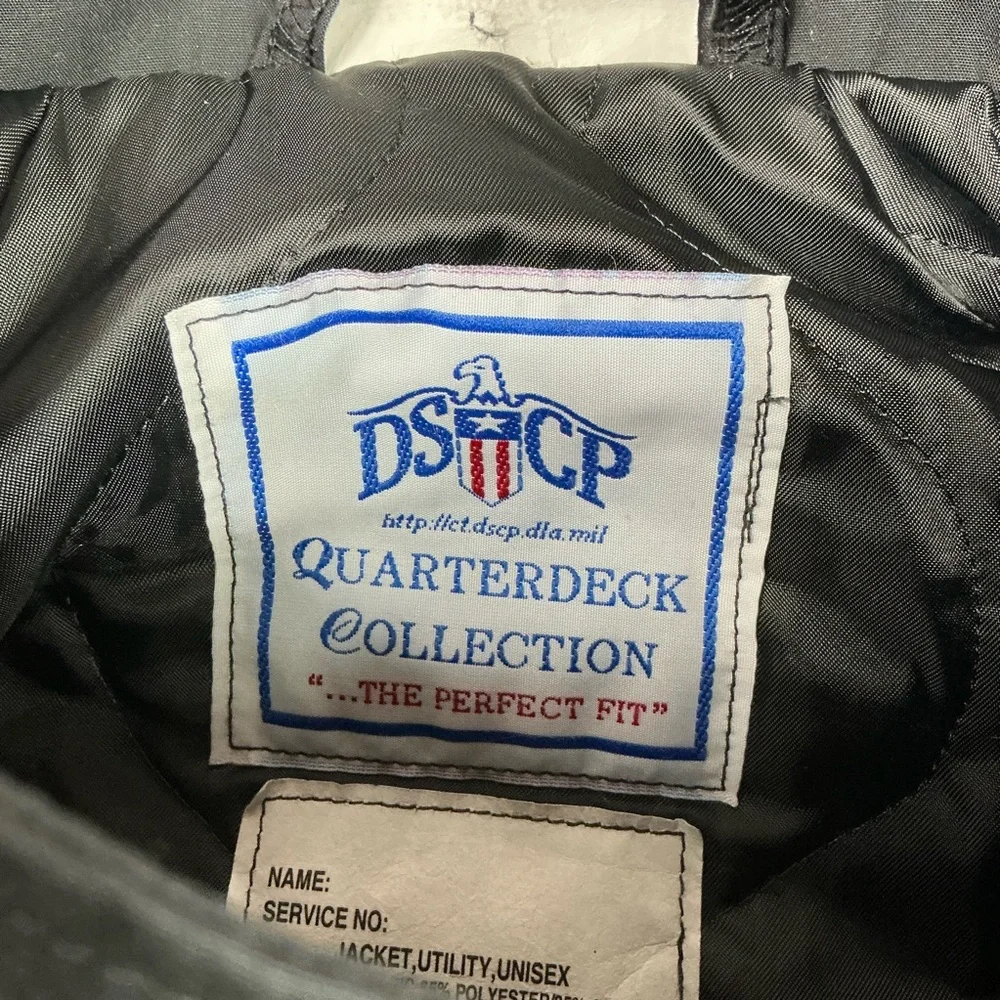 Vintage DCSP quarter deck collection zip up jacket with custom STIHL patch USA - Picture 5 of 5